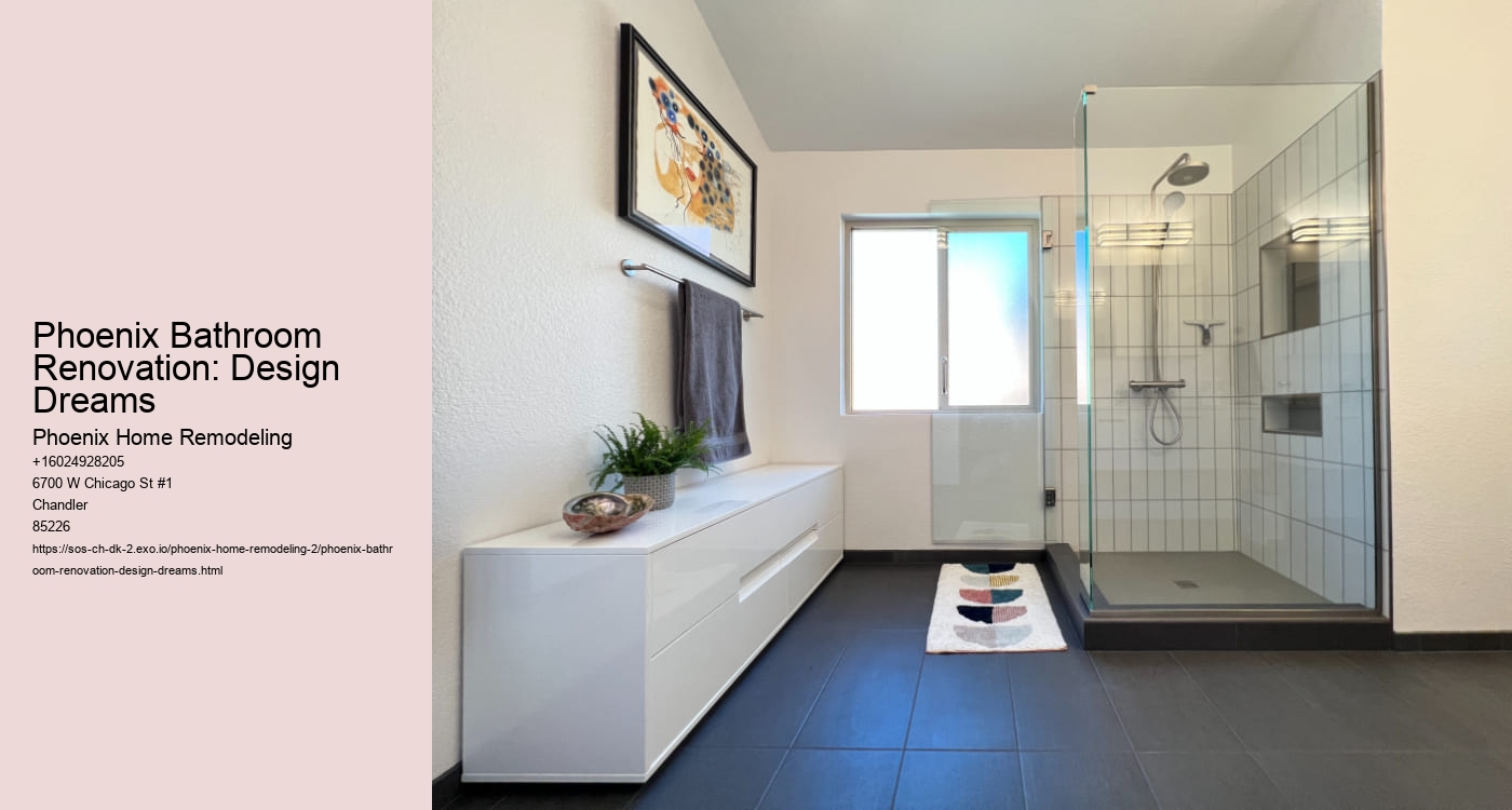 Phoenix Bathroom Renovation: Design Dreams